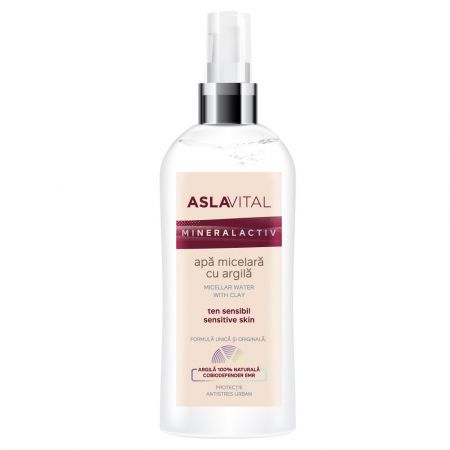 ASLAVITAL - APA MICELARA CU ARGILA - 150 ml