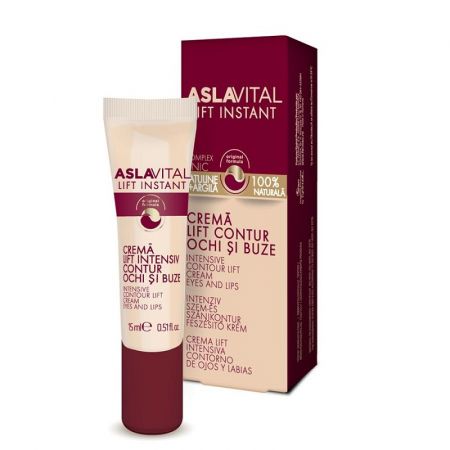 ASLAVITAL - crema lift intensiv contur ochi si buze - 15 ml